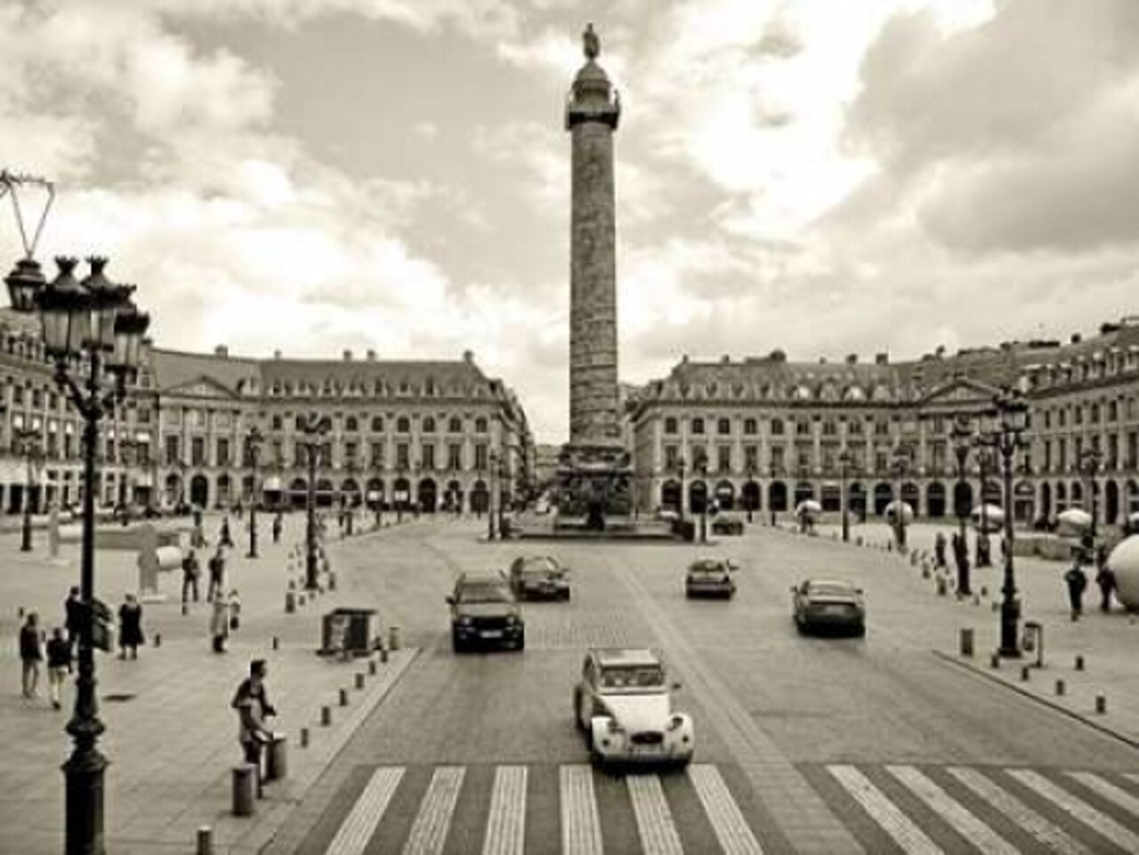Place Vendome Paris Poster Print by Vadim Ratsenskiy - Item # VARPDX3VR282
